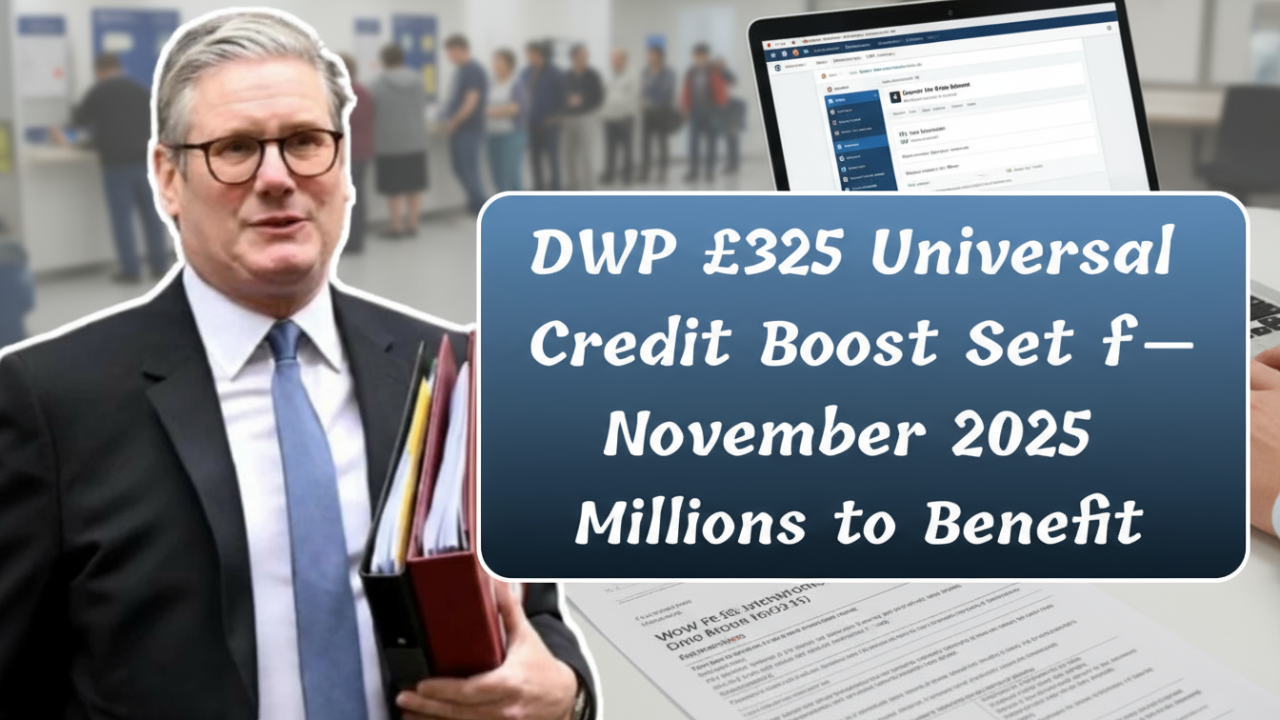 DWP £325 Universal Credit Boost