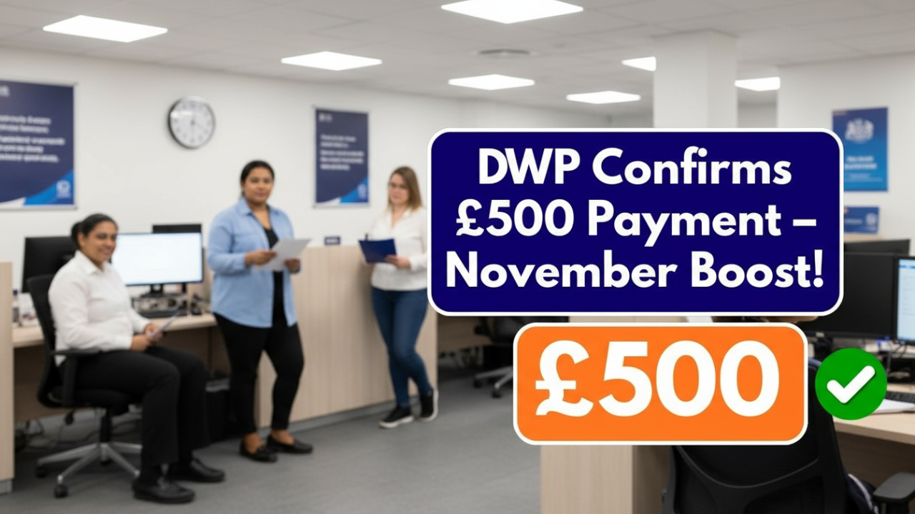 DWP Officially Confirms £500