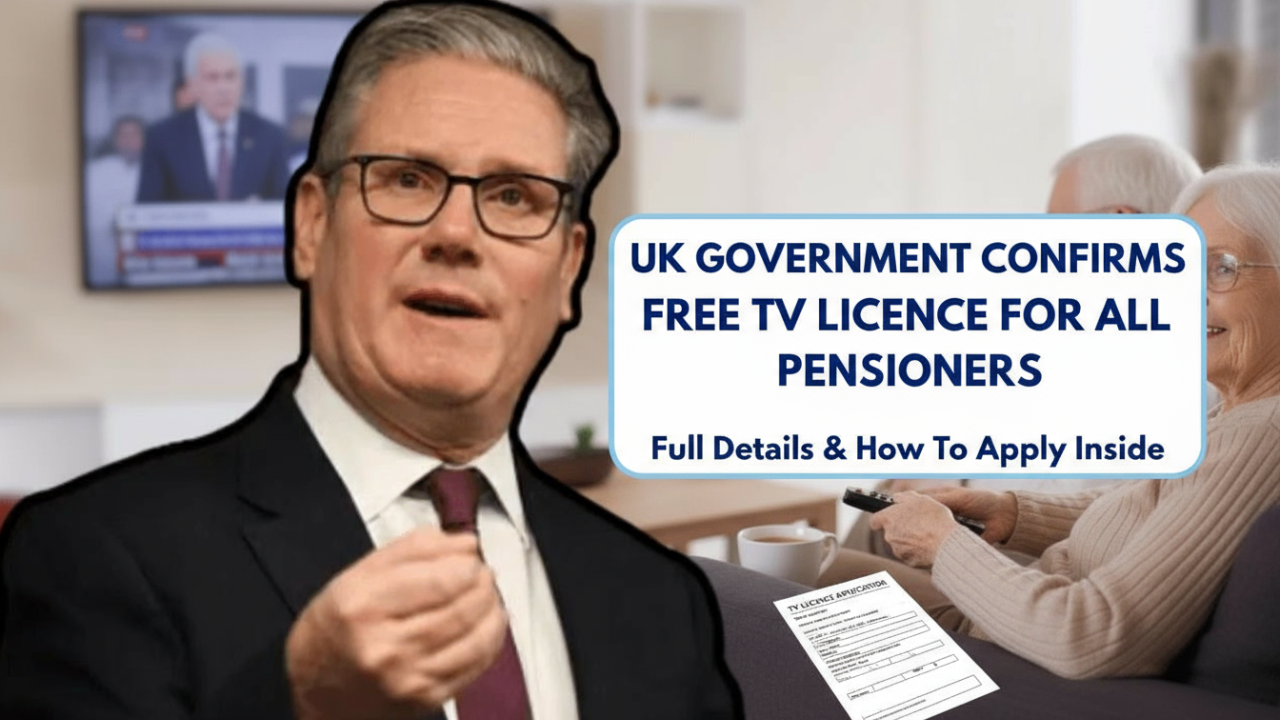 Free TV Licence Approved for All UK Pensioners