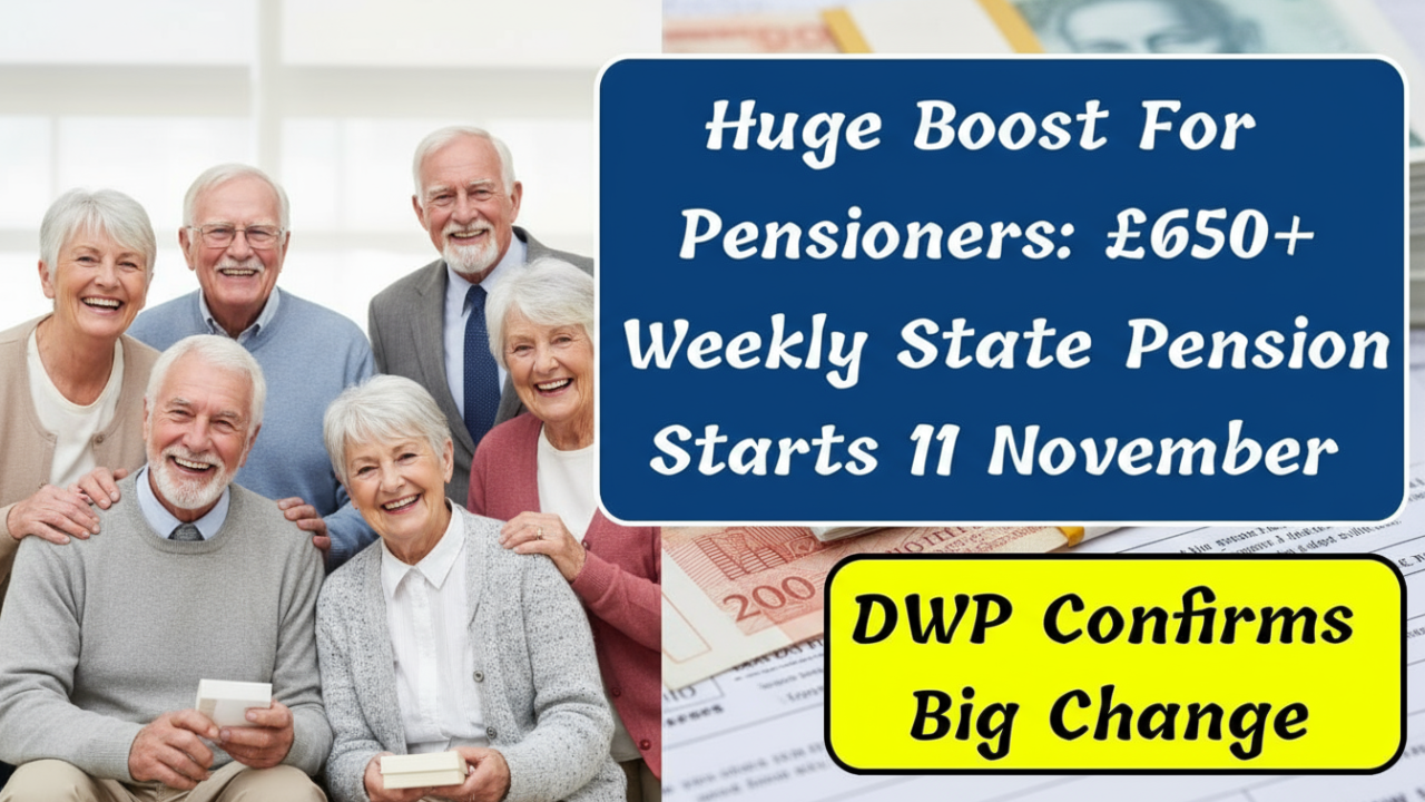 Huge Boost for Pensioners £650+ Weekly